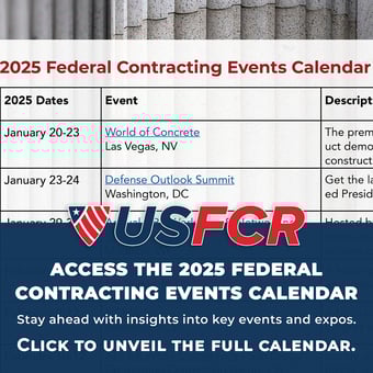 2025 Contracting Events - USFCR Exclusive
