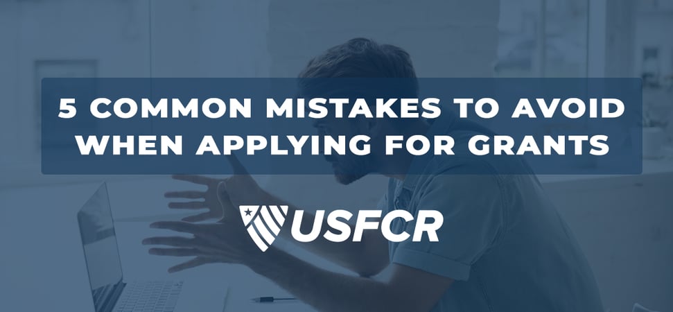 5 common grant mistakes-USFCR