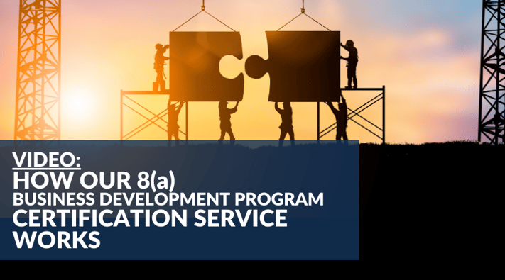 Video: How our 8(a) Certification Service Works - USFCR
