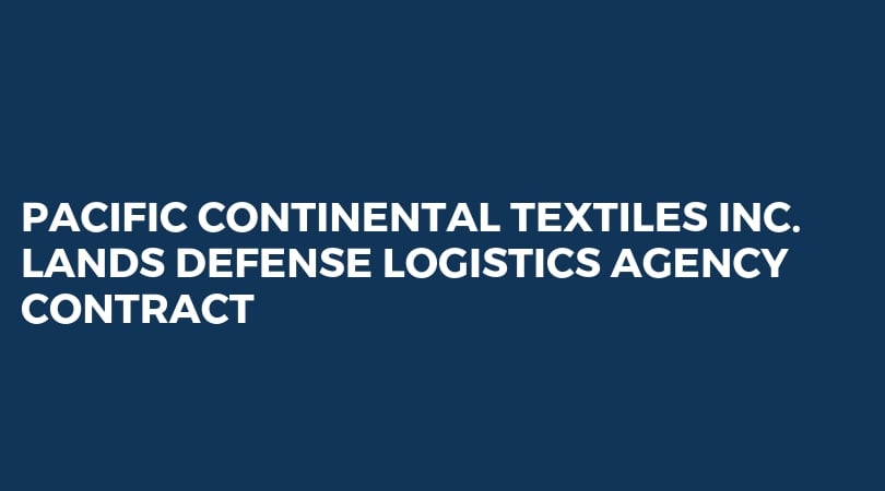 PCT Lands Defense Logistics Agency Contract