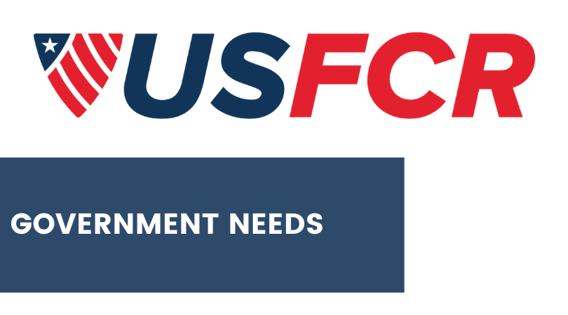 Government Needs - USFCR