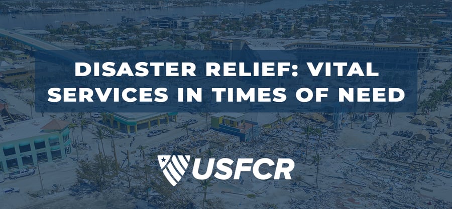 Disaster Relief- Vital Services in Times of Need