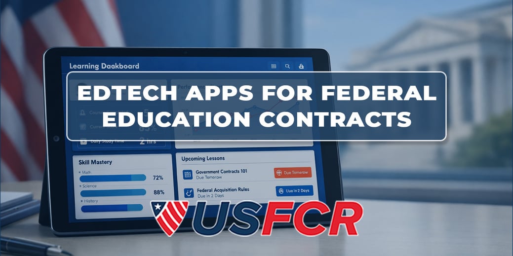 EdTech Apps for Federal Education Contracts