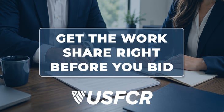 Get the Work Share Right Before You Bid