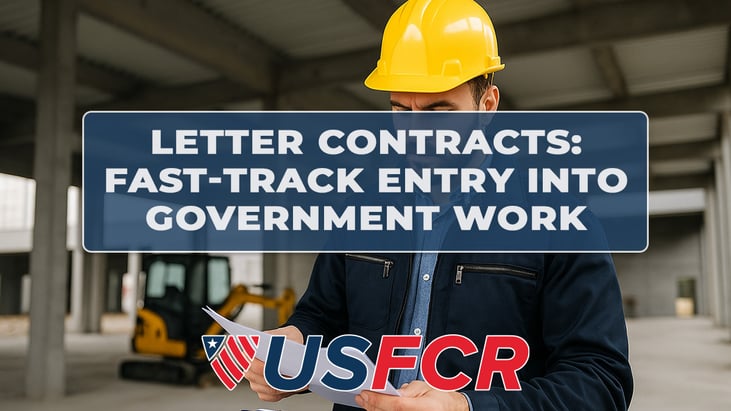 How Small Businesses Can Win and Manage Letter Contracts