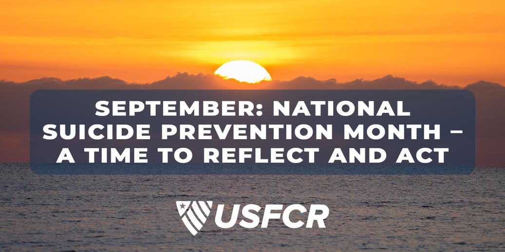 September- National Suicide Prevention Month – A Time to Reflect and Act