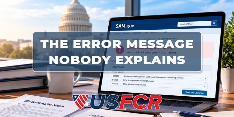 The Error Message Nobody Explains