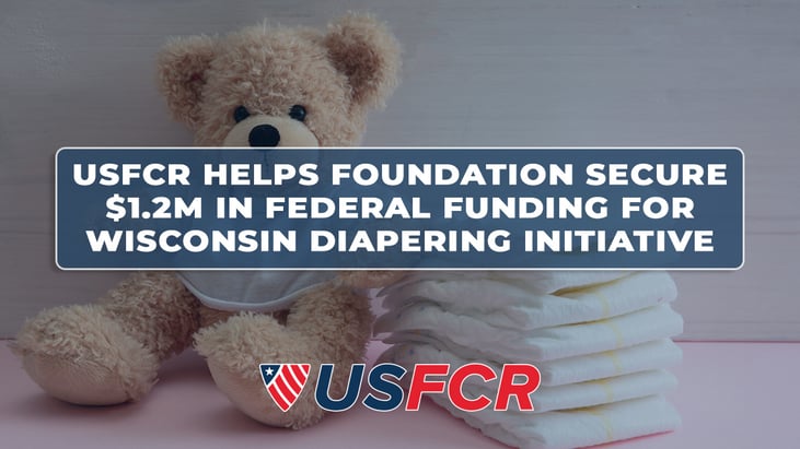 USFCR Secures 1.2M for Rural Wisconsin Diapering Project-1