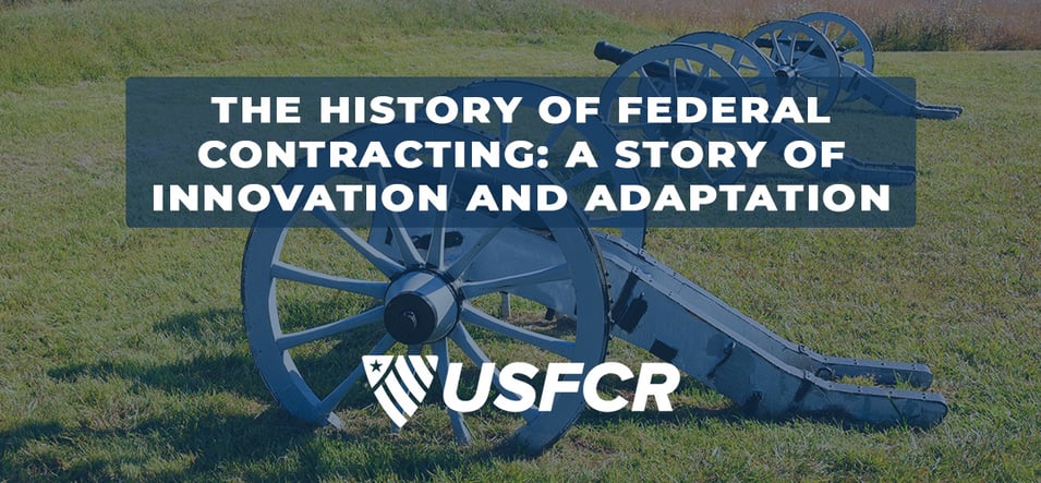 history of federal contracting-USFCR