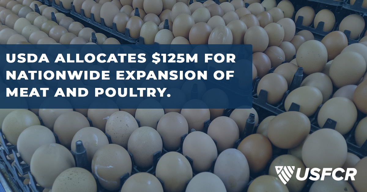 USDA Allocates 125M for Nationwide Expansion of Meat and Poultry